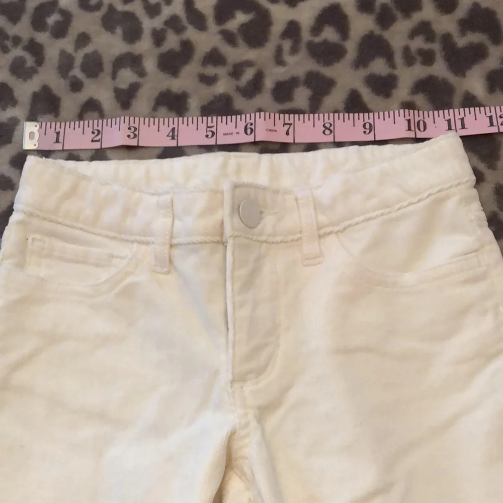2013 GapKids Cream 5 Pocket Corduroy Pants Size 7 Girls